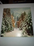 Winter The Mountains Springbok 500+ Piece Jigsaw Puzzle 20X20" Complete. Fixed Price $29.99.