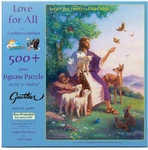 Inc - Love For All 500 Pc Large Pieces Jigsaw Puzzle By Artist: Corbert Gauthi. Fixed Price $13.72.