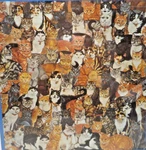 Buffalo Cats Edition Puzzle 529PCS Worlds Most Difficult Jigsaw Dbl Sided New. Fixed Price $25.99.