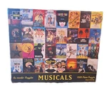 Puzzle 1000 Piece "musical By Remarks Jigsaw Complete Made In Usa. Fixed Price $14.99.