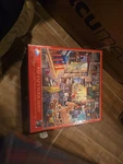 Sunsout Pap's Tool Shed 1000 Oversize Piece Jigsaw Puzzle By Joseph Burgess. Fixed Price $11.28.