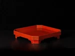 Japanese Negoro Style Lacquered Stand . 16-17TH Century ZA89. Fixed Price $250.00.