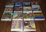 Lot Of 14 2000 / 1500 Piece Puzzles Buffalo Brand Jigsaw Aimee Stewart. Fixed Price $109.99.