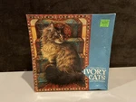 Ceaco Lesley Anne Ivory Cats Ruskin On The Stairs 1000 Piece Jigsaw Puzzle. Fixed Price $21.99.
