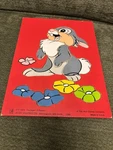Vintage Wooden Puzzle Judy/instructo 1988 Thumper. Fixed Price $11.00.