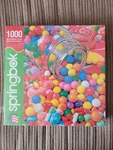 Springbok Gumballs & Gumdrops 1000 Piece Jigsaw Puzzle, JIG10589. Fixed Price $8.00.