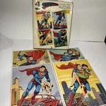 Whitman Superman Frame Tray Puzzles Vintage 1966 Dc Comics Contains 4. Fixed Price $39.99.