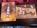 2 Springbok Space Jigsaw Puzzles 100 Pieces Per Moon Buggy And Shot! Nasa. Fixed Price $24.99.