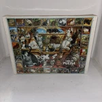 The World Of Cats White Mountain Puzzle 1000 Piece Jigsaw Made Usa Vintage. Fixed Price $19.99.
