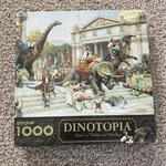 Dinotopia Springbok Jigsaw Puzzle 1000 Piece Festival Of Children James Gurney. Fixed Price $24.99.