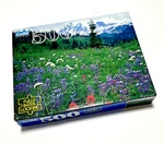 Hasbro Guild Vintage Puzzle 1000 Piece Mt Rainer National Park Floral New Sealed. Fixed Price $6.49.
