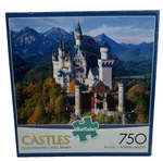Buffalo Games 750 Piece Majestic Castles Neuschwanstein Castle, Bavaria New. Fixed Price $18.00.