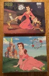 Disney Belle Golden Jigsaw Puzzles Beauty Beast 200PC 5472A 5472B Vtg Bundle. Fixed Price $22.85.