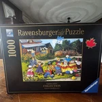 Ravensburger Puzzle Canadian Artist Pauline Paquin Celebration 1000PC 2013. Fixed Price $75.00.