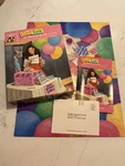 Girl Talk Mysterious Mix-up Puzzle Western Pub 1991 Complete Book 200 Piece. Fixed Price $11.95.