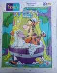 Vintage 1998 Wood Board Mattel Winnie The Pooh Tigger Puzzle 9.5" X 11.5" New. Fixed Price $31.99.