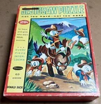 Whitman Vtg Walt Disney Jr. Jigsaw Puzzle Donald Duck 63 Pieces Complete. Fixed Price $12.00.