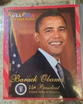 Barack Obama New Sealed Puzzle #5475 44TH President White Mountain 550 Piece. Fixed Price $12.75.