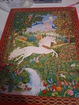 1970S Song Of The Unicorn Fantasy Castle Jigsaw Puzzle Springbok Hallmark. Fixed Price $17.99.