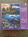 Mb Seascapes Jigsaw Puzzle 750 Piece Vintage Agile Phantom Nibs. Fixed Price $19.99.