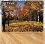Old (1990) Milton Bradley Jigsaw Puzzle, Stowe, Vermont, 2500 Pieces. Fixed Price $10.95.