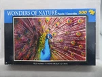Wonders Of Nature Jigsaw Puzzle Peacock 500 Pieces Sealed. Fixed Price $7.75.