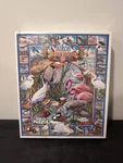 White Mountain Birds Of Our Shores 1000-PIECE Jigsaw Puzzle New Sealed 2002 Usa. Fixed Price $26.99.