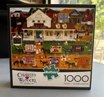 Charles Wysocki Puzzle Storin' Up 1000 Pcs 27"X20" Made Usa. Fixed Price $15.00.