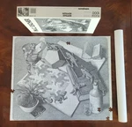Mc Escher Reptiles Jigsaw Puzzle 1000 Pcs Selegiochi And 1970 Reptilien Poster. Fixed Price $13.99.