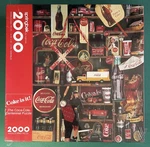 Vtg Springbok Coke Is It! Coca Centennial 2000 Piece Puzzle 34"X42 New Sealed. Fixed Price $22.50.