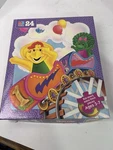 Vintage 1996 Mb Barney Puzzle 24 Piece Baby Bop & Bj Complete. Fixed Price $6.50.
