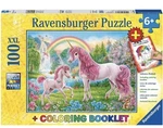 Nib Ravensburger Horse Dreams 100 Piece Glitter Jigsaw Puzzle Unique Unicorn. Fixed Price $13.30.