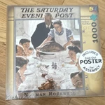 Buffalo Games Norman Rockwell 1000 Piece Jigsaw Puzzle The Saturday Evening Post. Fixed Price $13.99.