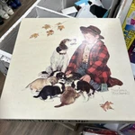 1989 Hoyle Norman Rockwell Pride Of Parenthood 550 Pc Puzzle Puppies Complete. Fixed Price $15.00.