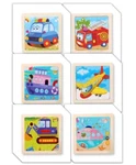 Puzzle Wooden Toy Toddler 9 Piece Kids Aged 2 And Up Choice 6 Themes Or Set New. Fixed Price $8.57.
