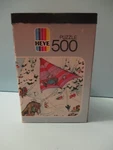 Vintage 1974 Heye Loup Happy Skiing Puzzle By Jean-jacques 8316 Complete. Fixed Price $58.00.