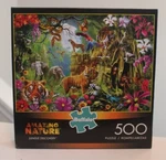 Amazing Nature Jungle Discovery 500 Piece Puzzle Buffalo Games Sealed. Fixed Price $11.99.