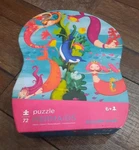 Mermaids Puzzle Crocodile Creek 72 Pieces 14 X 19 Complete Toddler Girls 6+. Fixed Price $9.99.