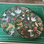 Vintage 1968 Springbok Circular The Mushroom Puzzle Complete 500+ Pieces. Fixed Price $99.99.