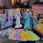2005 Disney Forever The Princess Dress Up Magnetic Dolls. Fixed Price $12.00.