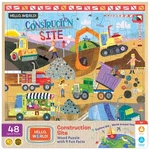 Masterpieces - Hello, World! Construction Site 48 Wood Jigsaw Puzzle. Fixed Price $16.99.