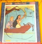 Vintage Disney Pocahontas Wood Puzzle- Playskool- Sealed Orig Pkg 241-05. Fixed Price $20.00.