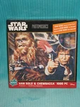 New Buffalo Star Wars Photomosaics Han Solo & Chewbacca 1000 Piece Puzzle. Fixed Price $8.99.