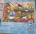 Jack Pine Backyard Feeder 1000 Piece Jigsaw Puzzle. Fixed Price $8.99.