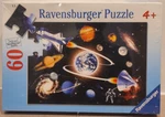 Ravensburger Jigsaw Puzzle No 095117: In The Galaxy 60 Pieces 10 1/3" 14 1/4". Fixed Price $14.40.
