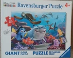 Ravensburger Disneypixar Finding Nemo & Dory Giant Floor Puzzle 60 Pz. Fixed Price $20.00.