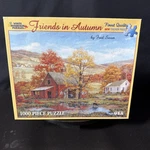 White Mountain Puzzle 1000 Pieces Friends Autumn Fred Swan Factory Sealed. Fixed Price $22.95.