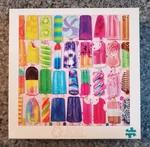 Buffalo Games Frosty Treats 300 Piece Puzzle Popsicles Ice Cream Complete. Fixed Price $7.95.