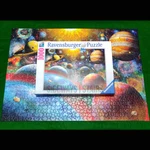 Planetary Vision Outer Space Puzzle Ravensburger 1000 Jigsaw 27" X 20" Germany. Fixed Price $34.97.