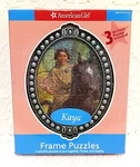 American Girl Kaya Puzzles W/ Frame Nez Perce Tribe M6763 Mattel Fast Ship. Fixed Price $14.00.